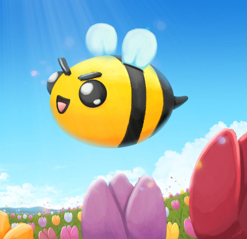 bees in hay day