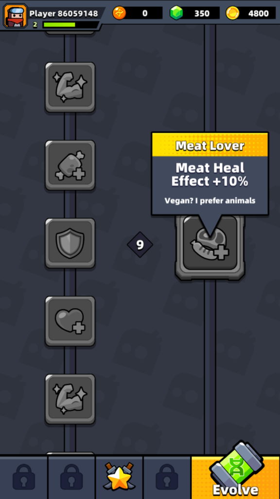 meat lover skill