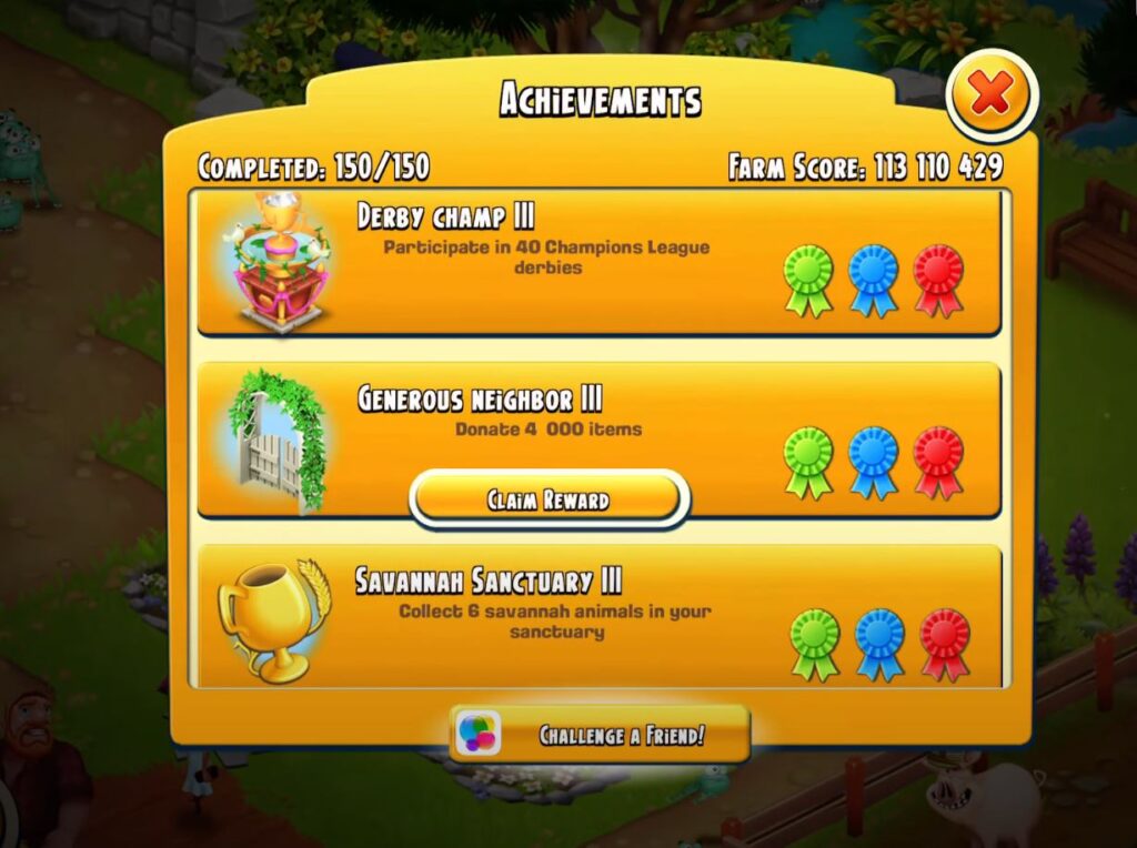 Seasonal Events and Achievements