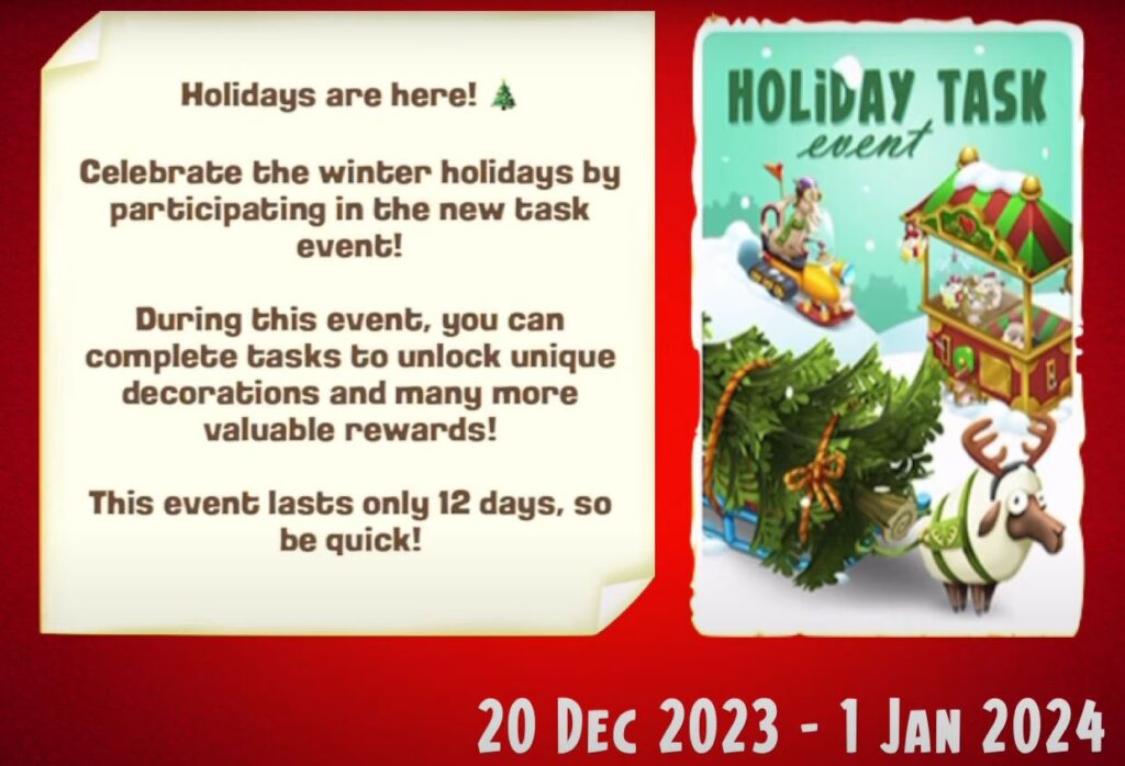 events in hay day